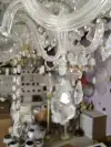 Selected best-selling Double-layer crystal tassel chandelier 6031 details Picture